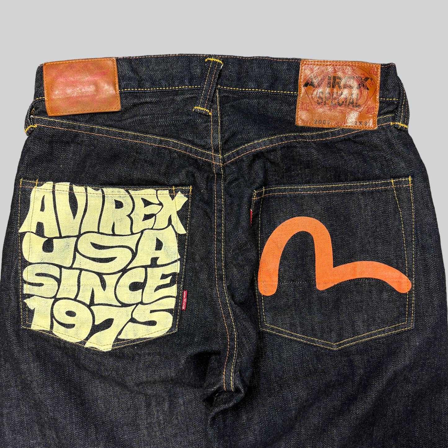 Evisu x Avirex Jeans (W32)