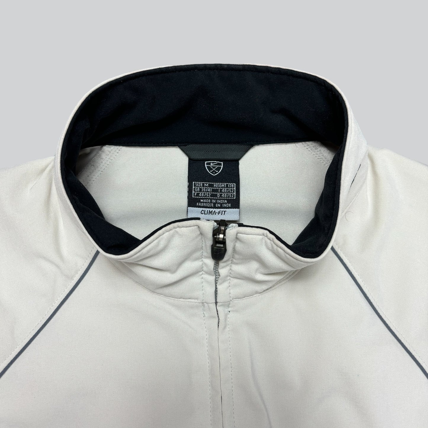 00's Nike Clima Fit Technical Golf Zip Shirt (M)