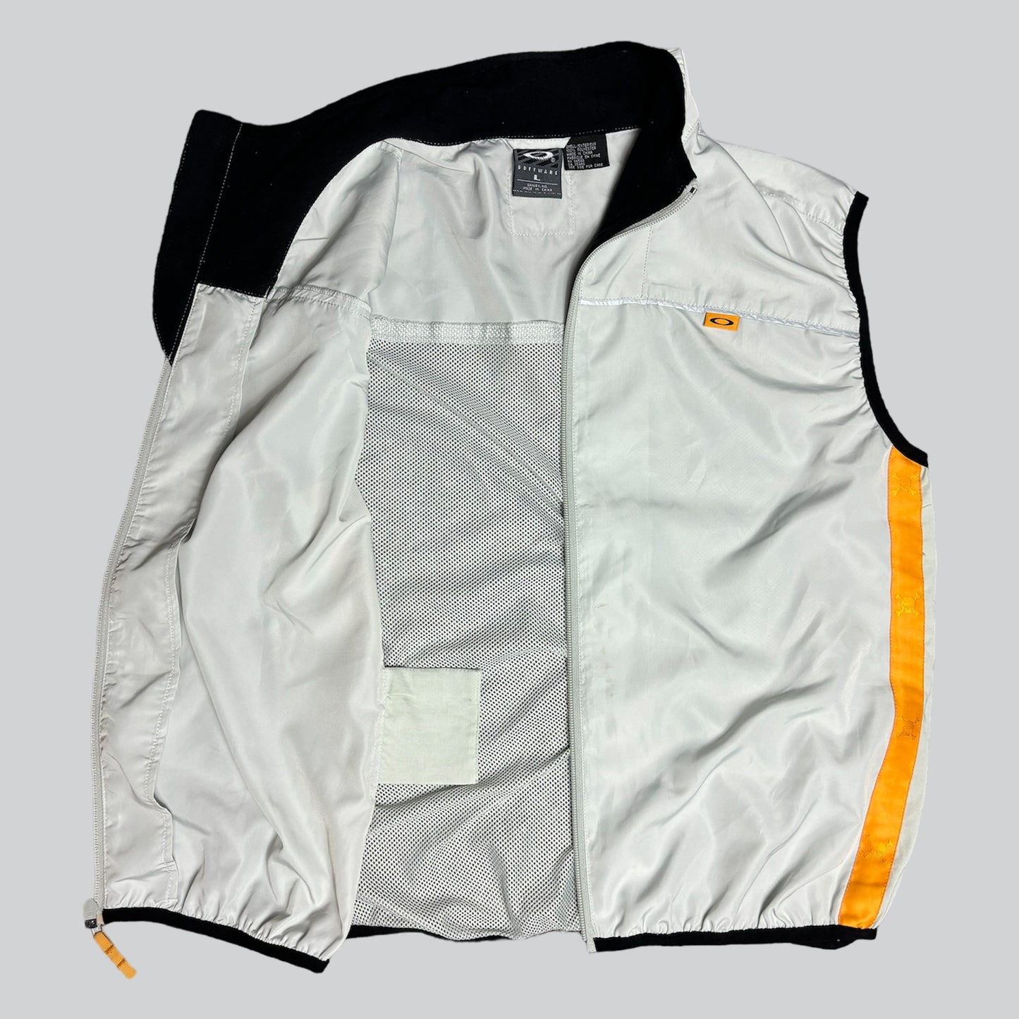 00's Oakley Mad Science Nylon Mesh Vest (L)