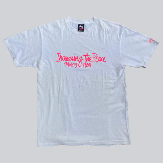 Stüssy XXX 'Increasing The Peace' T-Shirt (M)